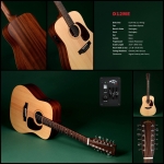 Sigma 12 húros akusztikus gitár elektronikával