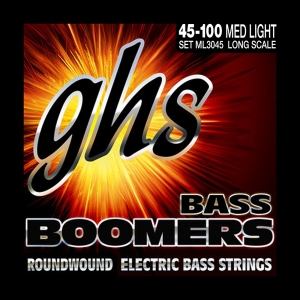 GHS el.basszushúr - Boomers, Medium Light, 45-100