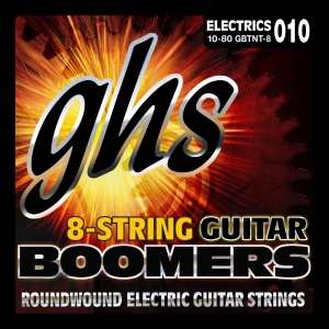 GHS el.húr 8 húros - Boomers, Thin/Thick - 010-080