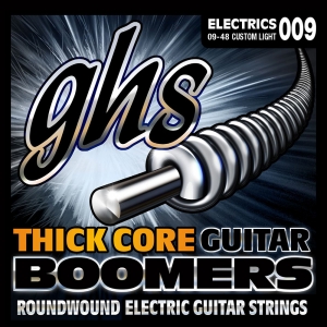 GHS el.húr - ThickCore Boomers, Custom Light, 9-48