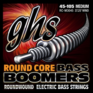 GHS el.basszushúr - RoundCore Boomers, Medium, 45-105