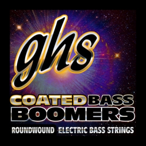 GHS el.basszushúr - Coated Boomers, Medium Light, 45-100