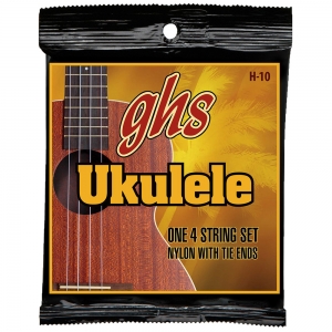 GHS ukulele húr - black nylon, Soprano/Concert