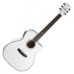 Cort akusztikus gitár Fishman EQ, fehér Cort akusztikus gitár Fishman EQ, fehér