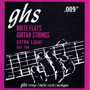 GHS el.húr - Brite Flats, Extra Light, 09-42