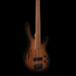 Cort elektromos basszusgitár fretless, Fishman piezo, fekete burst