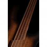 Cort elektromos basszusgitár fretless, Fishman piezo, fekete burst