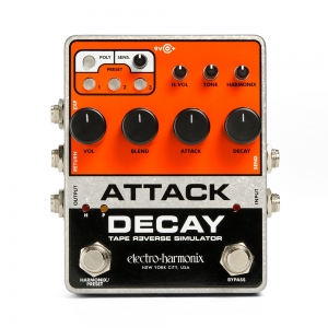 Electro-harmonix effektpedál - Attack Decay rev.tape simulator