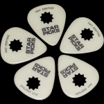 Starpicks gitárpengető flat, Glow in the dark Thin, 12db
