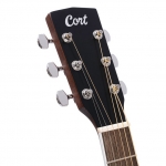 Cort akusztikus gitár elektronikával, balkezes, natúr