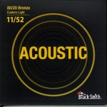 BlackSmith Acoustic Bronze, Custom Light 11-52 húr