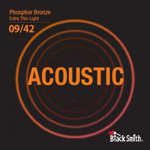 BlackSmith Acoustic Phosphor Bronze, Extra Thin Light 09-42 húr