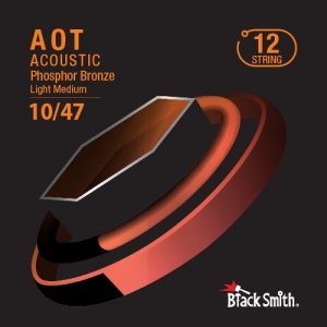 BlackSmith AOT Acoustic Phosphor Bronze, Medium Light 10-47 húr - 12 húros