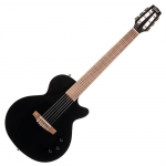 Cort elektro-klasszikus gitár Fishman elektronikával, prémium tokkal, fekete