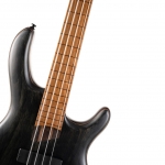 Cort elektromos basszusgitár, fretless, Bartolini Preamp, fekete