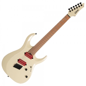 Cort elektromos gitár, multi-scale, tokkal, Military Beige - 2025 február után