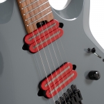 Cort elektromos gitár, multi-scale, tokkal, Tactical Grey - 2025 február után