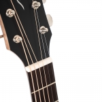 Cort akusztikus gitár Fishman elektronikával, középfényű fekete - 2025 május után