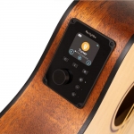 Cort akusztikus gitár HyVibe H2 elektronikával, matt barna burst - elérhető 2025 augusztus után