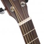 Cort akusztikus gitár HyVibe H2 elektronikával, matt barna burst
