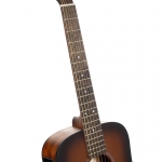 Cort akusztikus gitár HyVibe H2 elektronikával, matt barna burst