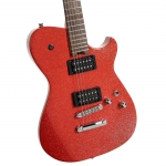 Cort elektromos gitár, Matt Bellamy Signature modell, humbucker szett, csillogó piros - elérhető 2025 augusztus után