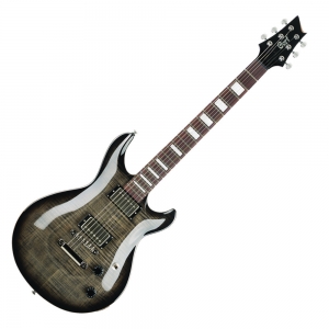 Cort elektromos gitár, áttetsző fekete burst - elérhető 2025 augusztus után