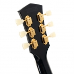 Cort elektromos gitár, fekete