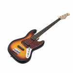 Donner elektromos jazz basszusgitár, sunburst