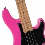 Cort elektromos basszusgitár, rövid menzúra, lila