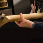 Donner elektromos gitár, ST forma, zöld