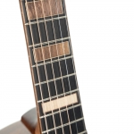 Cort akusztikus gitár, oldalsó hanglyukakkal, Fishman elektronikával, félkemény tokkal, áttetsző bordó