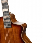 Cort akusztikus gitár, oldalsó hanglyukakkal, Fishman elektronikával, félkemény tokkal, Tobacco Sunburst
