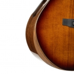 Cort akusztikus gitár, oldalsó hanglyukakkal, Fishman elektronikával, félkemény tokkal, Tobacco Sunburst