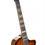 Cort akusztikus gitár, oldalsó hanglyukakkal, Fishman elektronikával, félkemény tokkal, Tobacco Sunburst