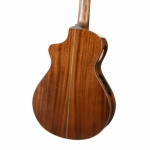 Cort akusztikus gitár, oldalsó hanglyukakkal, Fishman elektronikával, félkemény tokkal, Tobacco Sunburst