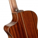 Cort akusztikus gitár, oldalsó hanglyukakkal, Fishman elektronikával, félkemény tokkal, Tobacco Sunburst