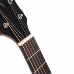 Cort akusztikus gitár Fishman elektronikával, All solid, tokkal, fényes fekete - elérhető 2026 júniusa után