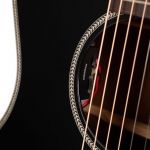 Cort akusztikus gitár Fishman elektronikával, középfényű fekete