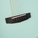 Cort akusztikus mini gitár, mentazöld, tokkal - elérhető 2026 júliusa után