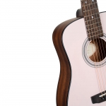 Cort akusztikus mini gitár, elefántcsont színű, tokkal - elérhető 2026 júliusa után