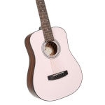 Cort akusztikus mini gitár, elefántcsont színű, tokkal - elérhető 2026 júliusa után