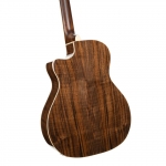 Cort akusztikus gitár elektronikával, Carlo Walnut, Sunburst - elérhető 2026 júliusa után