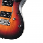 Cort elektromos gitár, selyesmfényű sunburst - elérhető 2026 júliusa után