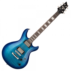 Cort elektromos gitár, kék burst
