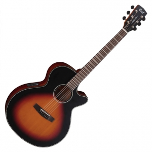 Cort akusztikus gitár elektronikával, matt sunburst Cort akusztikus gitár elektronikával, matt sunburst