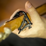 Shubb Capo - steel string, Noir