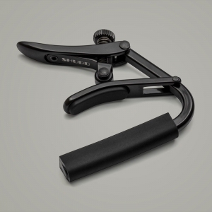 Shubb Capo - steel string, Noir