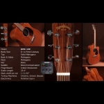 Sigma akusztikus gitár elektronikával